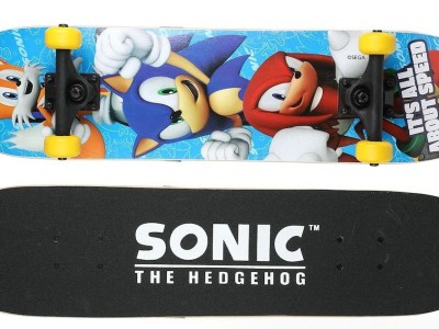 Sega and Sakar Sonic the Hedgehog Merchandise Like a Skateboard Coming in Fall 2021