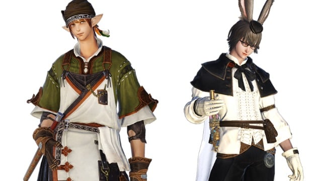 Final Fantasy XIV Crafter Gatherer Artifact Set