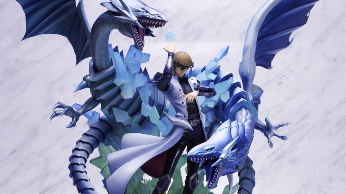 MegaHouse Seto Kaiba VS Series Figure is Over a Foot Tall