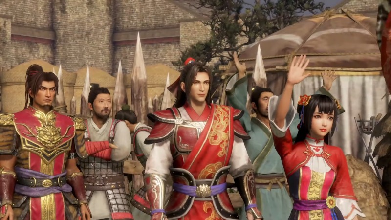 Dynasty Warriors 9 Empires cutscene