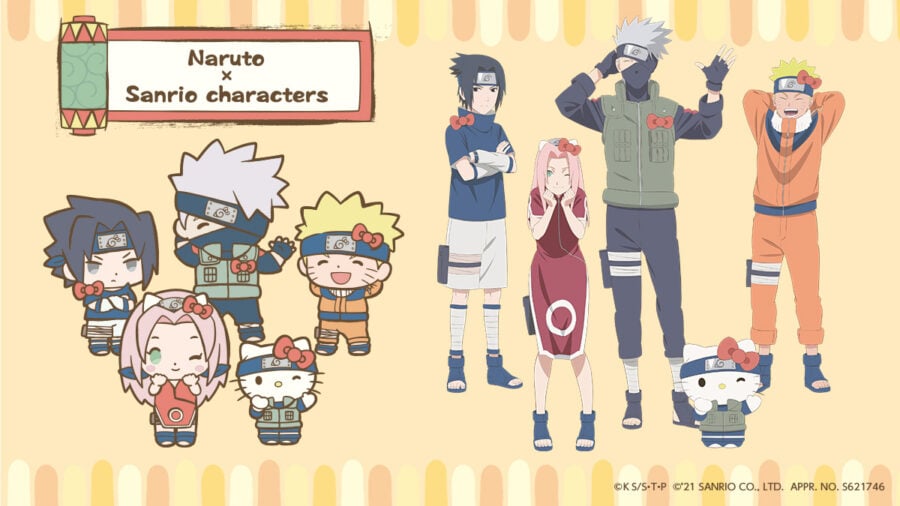 Naruto Sanrio Collaboration