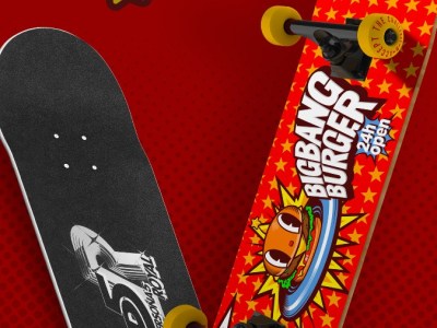 Persona 5 Big Bang Burger Skateboard Will Appear in 2022