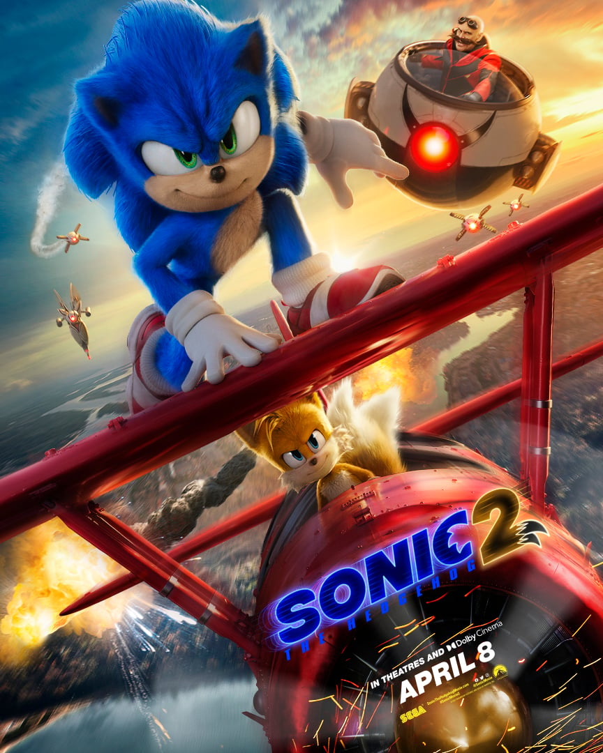 Sonic Movie 2 Poster Shared, First Trailer Dated