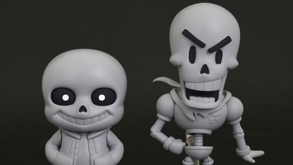 Undertale Sans and Papyrus Nendoroid Prototypes Shown