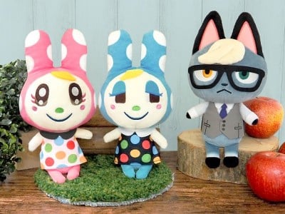 Animal Crossing Raymond plushes