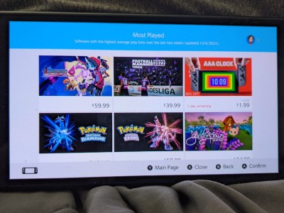 eShop Includes a Most Played Switch Games Section