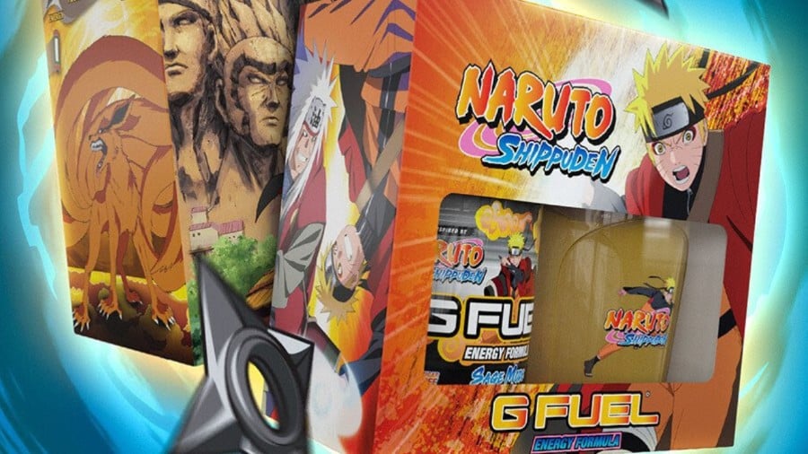 Naruto GFuel Will Taste Like Pomelo and White Peach