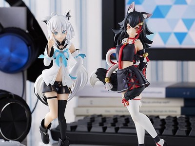 Shirakami Fubuki and Ookami Mio Pop Up Parade Figures Will Appear in 2022