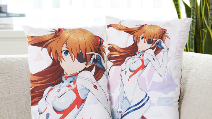 Evangelion Ichiban Kuji Pillows