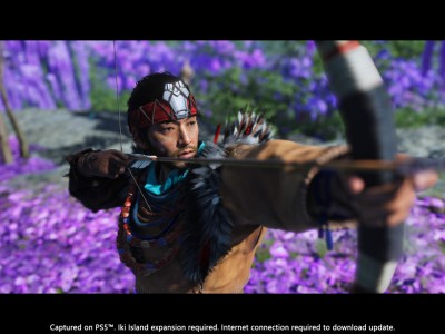 Ghost of Tsushima Gets Horizon Forbidden West Aloy Item Crossover