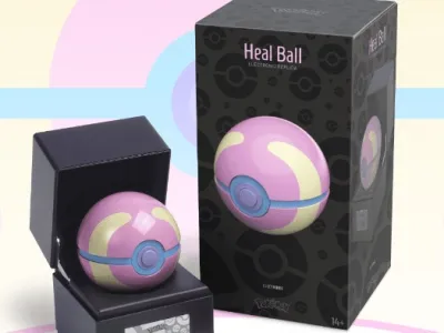 Pokemon Heal Ball Poke Ball Replica First of 4 New Models