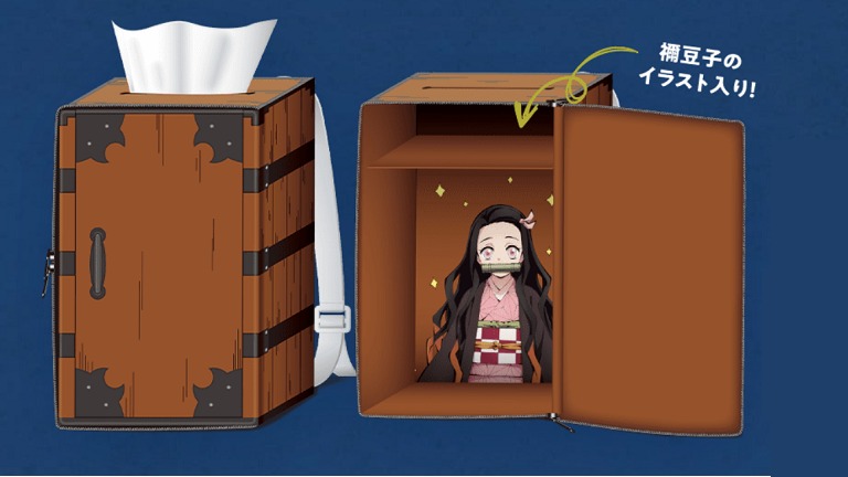 demon slayer crecia tissue box