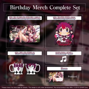 Irys Birthday Merchandise Revealed