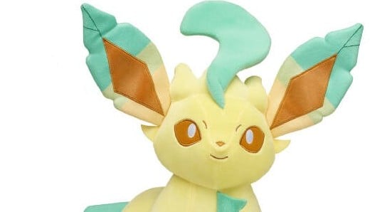 Next Build-a-Bear Pokemon Plush is Eevee's Leafeon Evolution