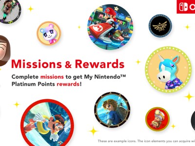 Nintendo Switch Online Missions & Rewards feature custom player icon elements icons NSO