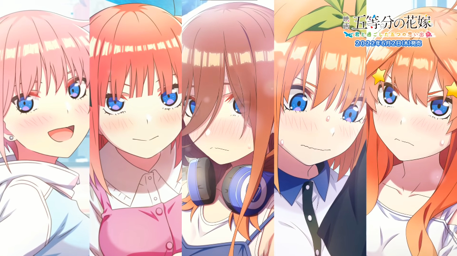 Quintessential Quintuplets Game Opening