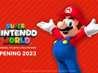 Super Nintendo World Universal Studios Hollywood opening 2023 launch date