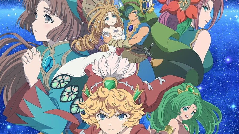 The Legend of Mana: The Teardrop Crystal Anime Trailer, Release Window Appears, Characters Shown