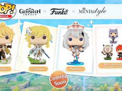 The Aether, Lumine, and Paimon Genshin Impact Funko Pop figures will get some friends, as Diluc and Keqing ones will also appear.