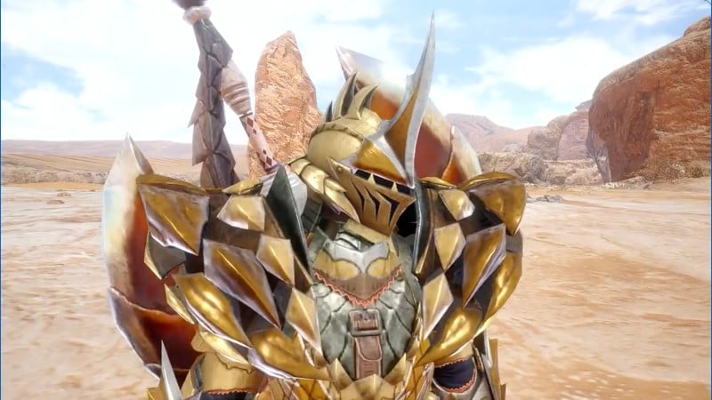 Monster Hunter Rise Sunbreak Seregios Armor Shown