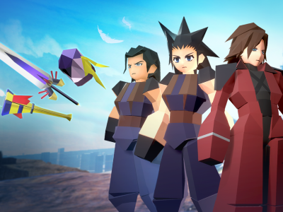 FFVII The First Soldier Crisis Core Polygonal Skins Appear, Events Begin