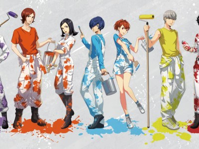 Persona 25th anniversary - Paint-themed costumes from Animate merchandise