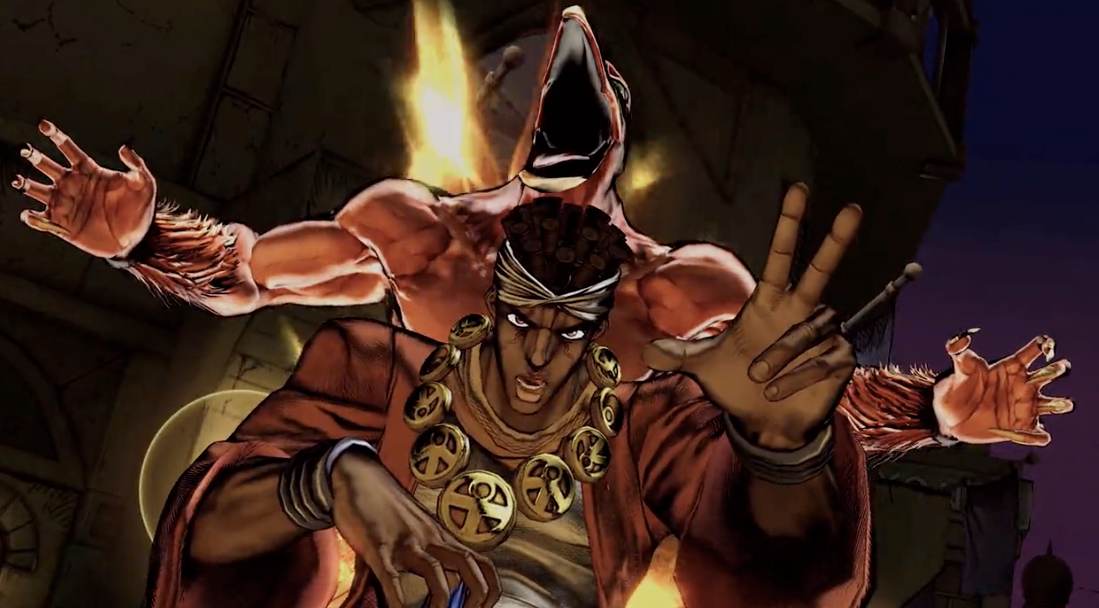 Mohammed Avdol JoJo’s Bizarre Adventure: All-Star Battle R Trailer Debuts Stardust Crusaders