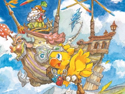 Chocobo and the Airship