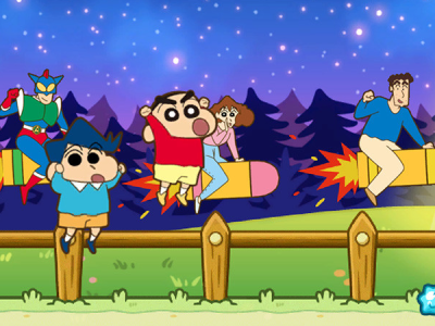 Crayon Shin-Chan The Storm Called Flaming Kasukabe Runner coming to PC Steam