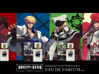 Guilty Gear Strive perfumes - Sol Ky Ramlethal Jack-O