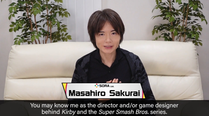 Masahiro Sakurai Youtube