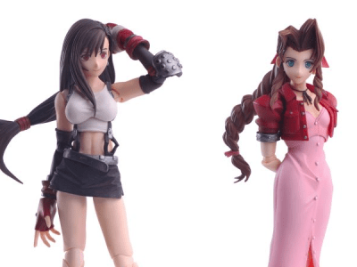 FFVII Tifa and Aerith Bring Arts action figures have NFT