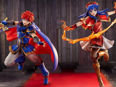 Fire Emblem The Binding Blade Roy and Lilina figures