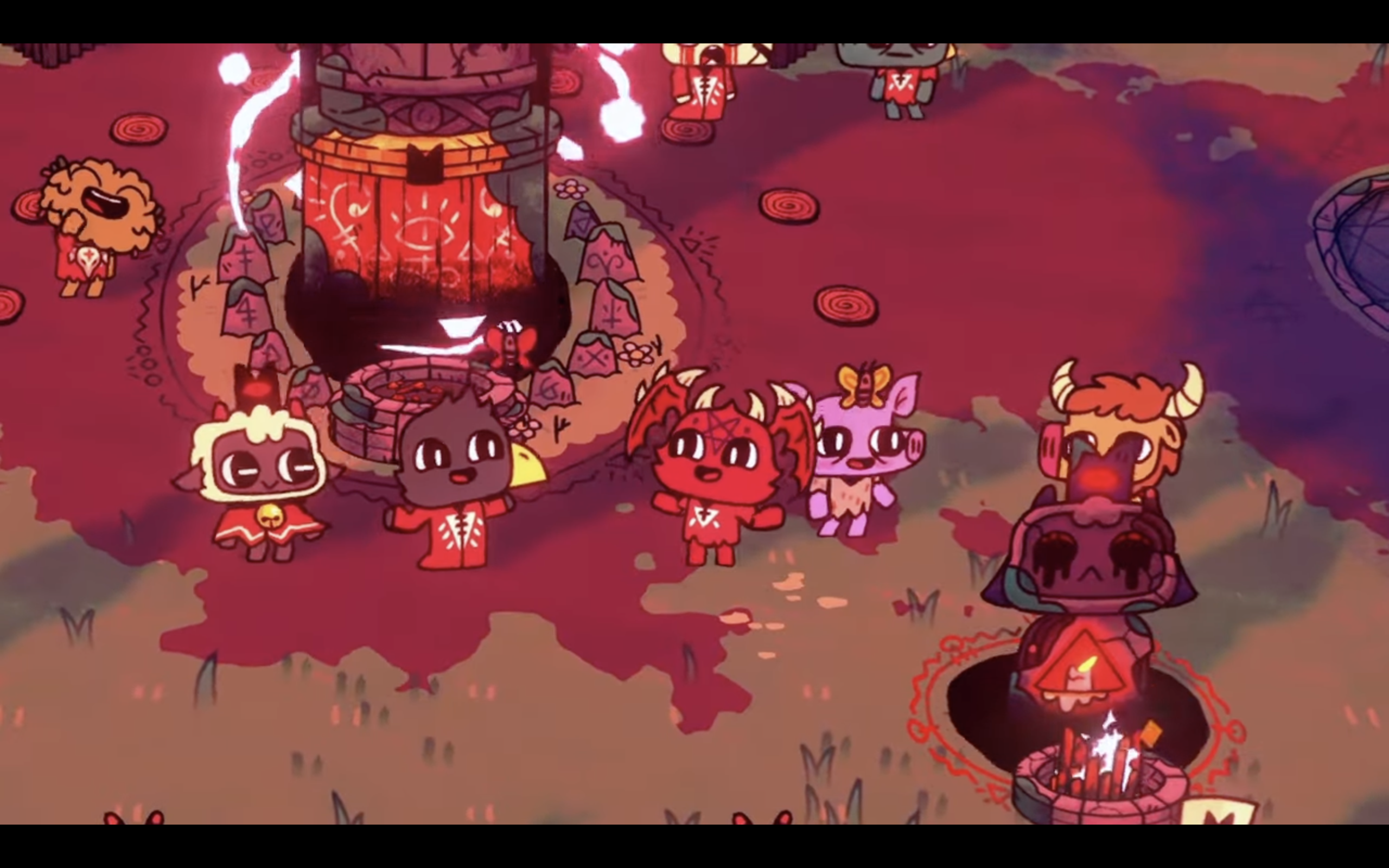 Cult of the Lamb Blood Moon Festival Halloween Event Begins