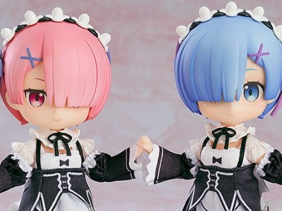 Re Zero Ram and Rem Nendoroid Dolls