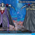 PSO2 Overlord Crossover Scratch Tickets on the Way Ainz