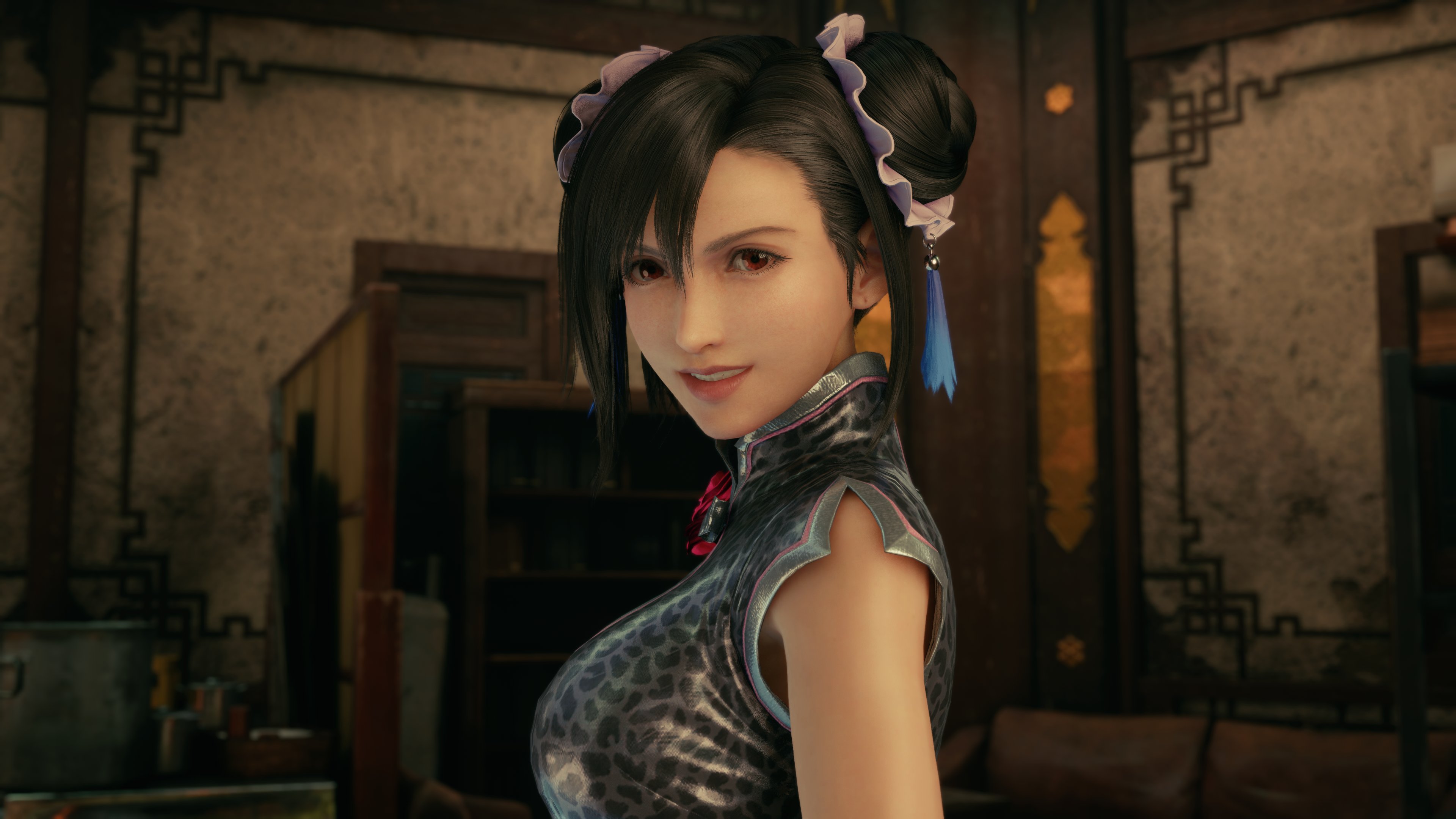 FFVII Remake Tifa Sporty Cheongsam Dress Design Details Shared