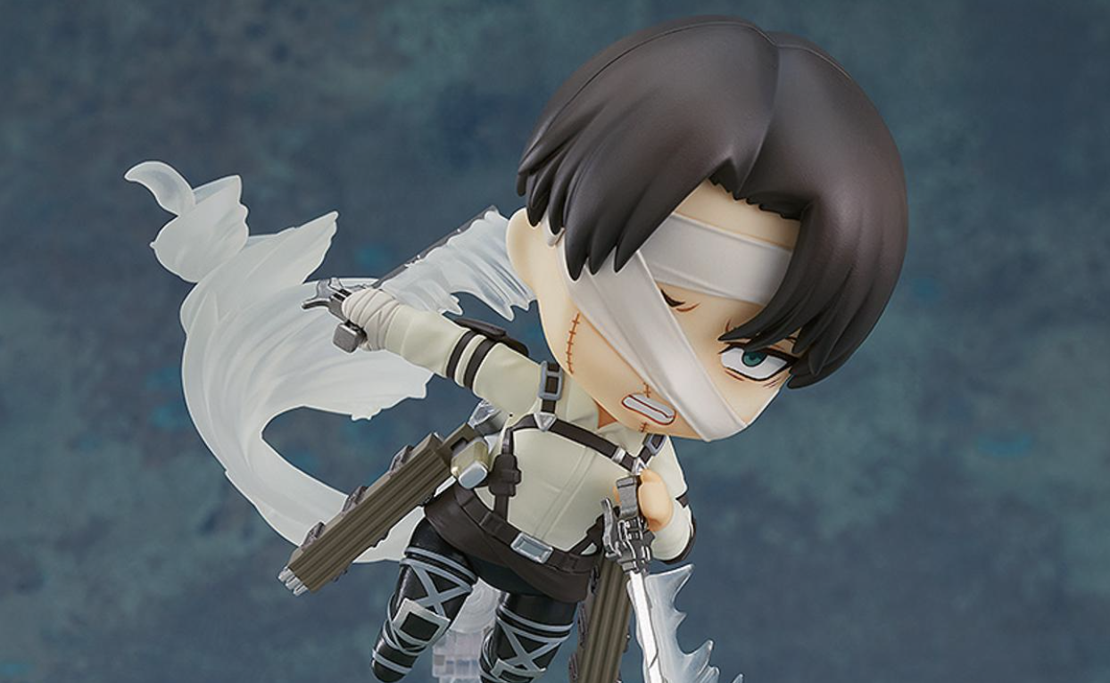 New Attack on Titan Levi Nendoroid is Beaten Up, but Still Battling