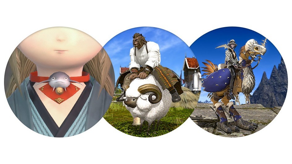 FFXIV Moogle Treasure Trove Returns with Namazu Neckerchief, Albino Karakul Mount Falcon Airship mount