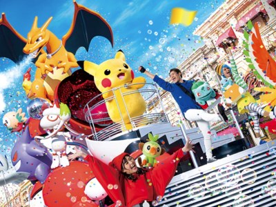 super mario pokemon parade universal studios japan