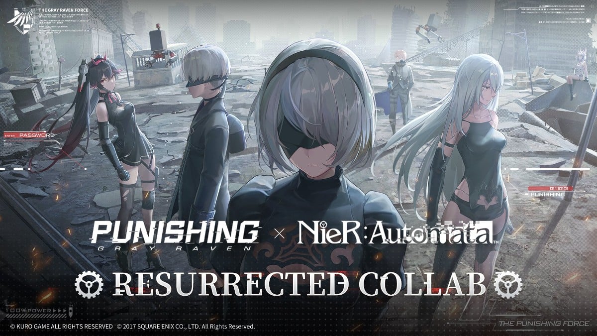 NieR Automata Punishing Gray Raven Event Returns