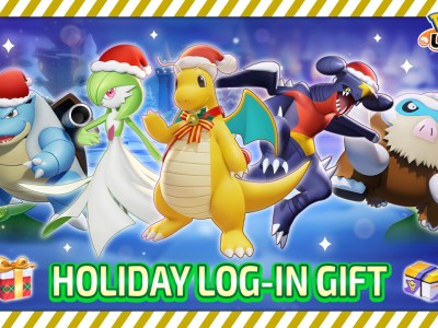 Reminder- Pokemon Unite Holiday Log-in Gift is a Free Holowear