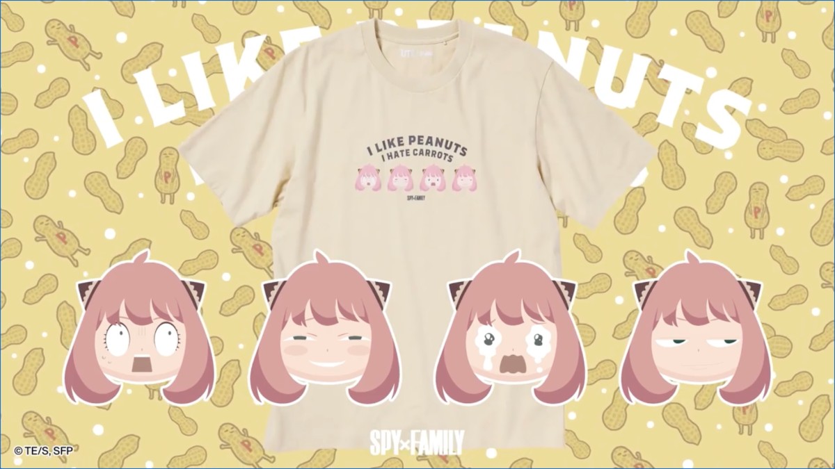 Spy x Family Uniqlo Shirts Capture the Series’ Personality