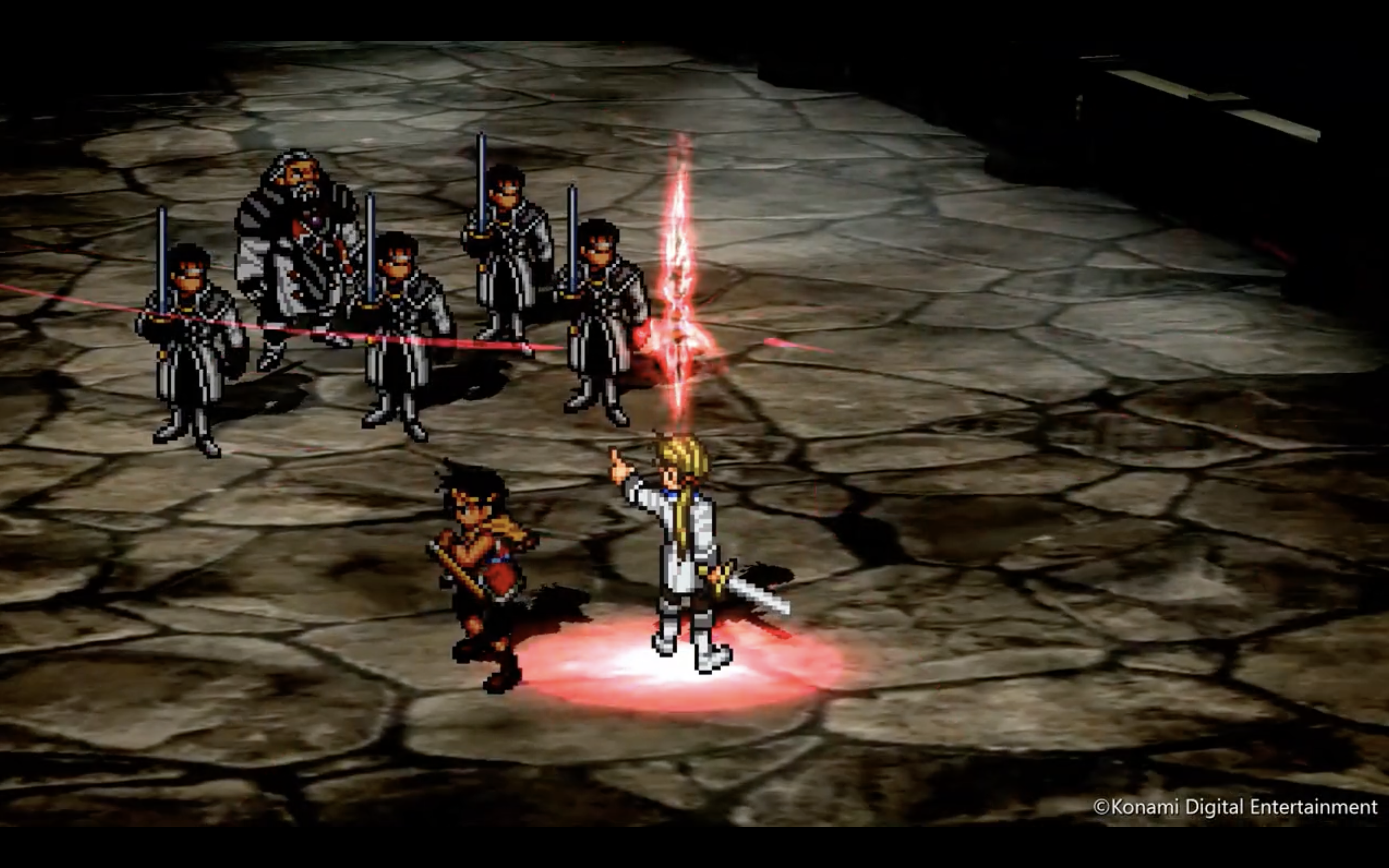 Watch Suikoden I & II HD Remaster’s Bright Shield Rune and Black Sword Rune