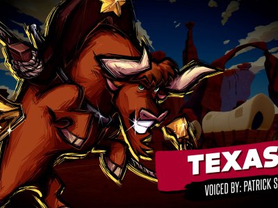 Them's Fightin' Herds character Texas DLC