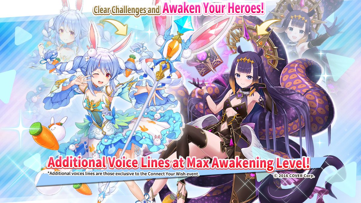 Hololive Valkyrie Connect Characters Return, Awakened Forms Shown