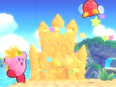 Kirby's Return to Dream Land Deluxe Copy Abilities Include Sand and Festival