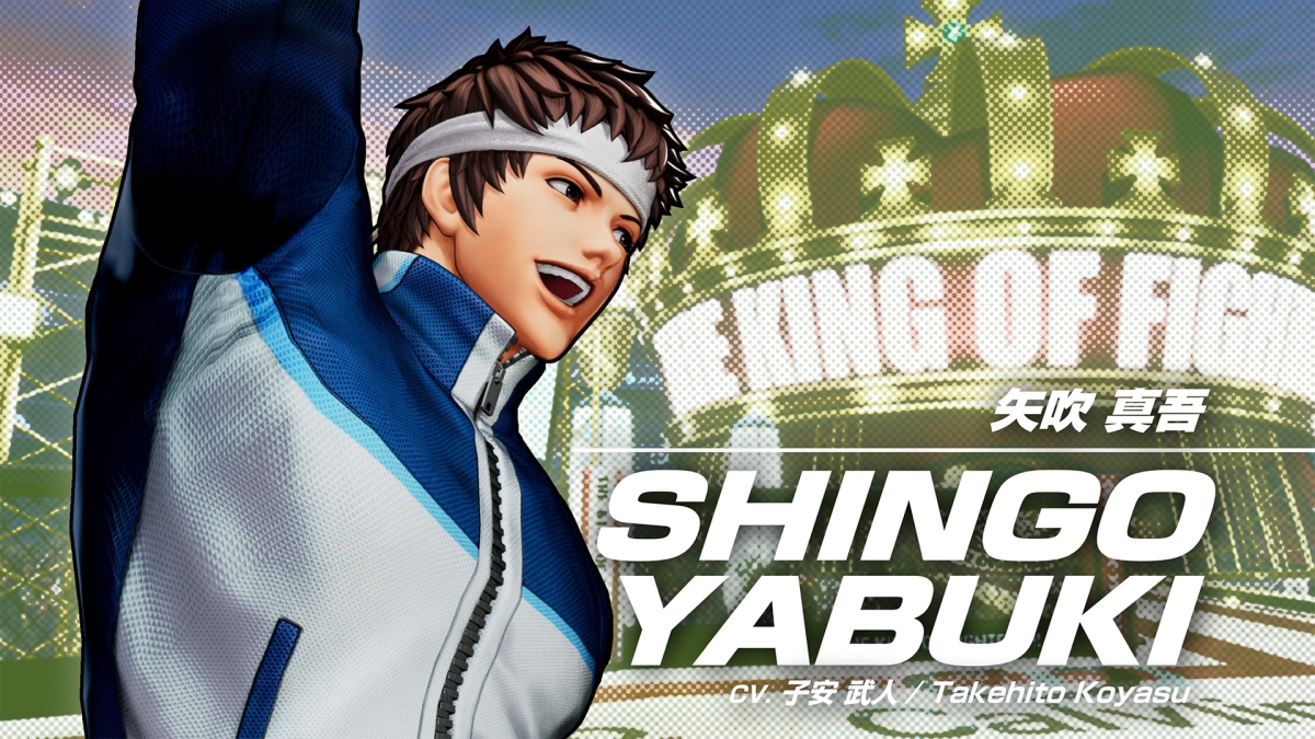 KOF XV Shingo Yabuki