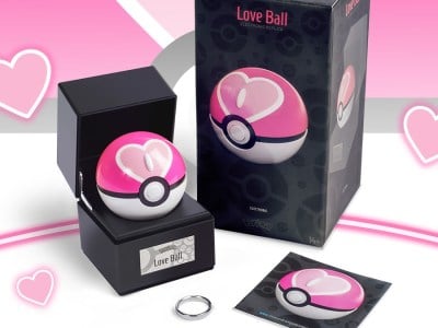 Pokemon Love Ball Poke Ball Replica Appears Ahead of Valentine’s Day