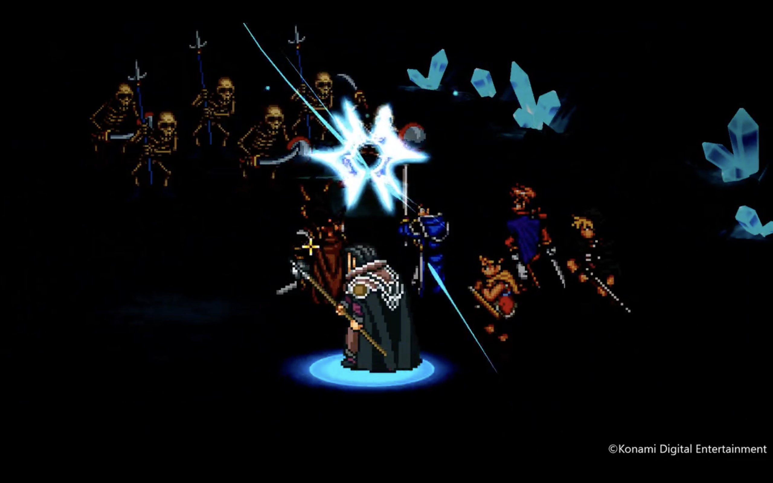 See the Blue Gate Rune in Suikoden I & II HD Remaster